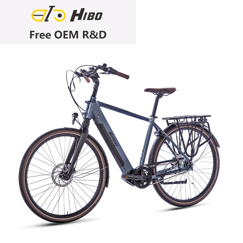 

european warehouse 28" tire e bike 36V 14AH battery electric city bike, White
