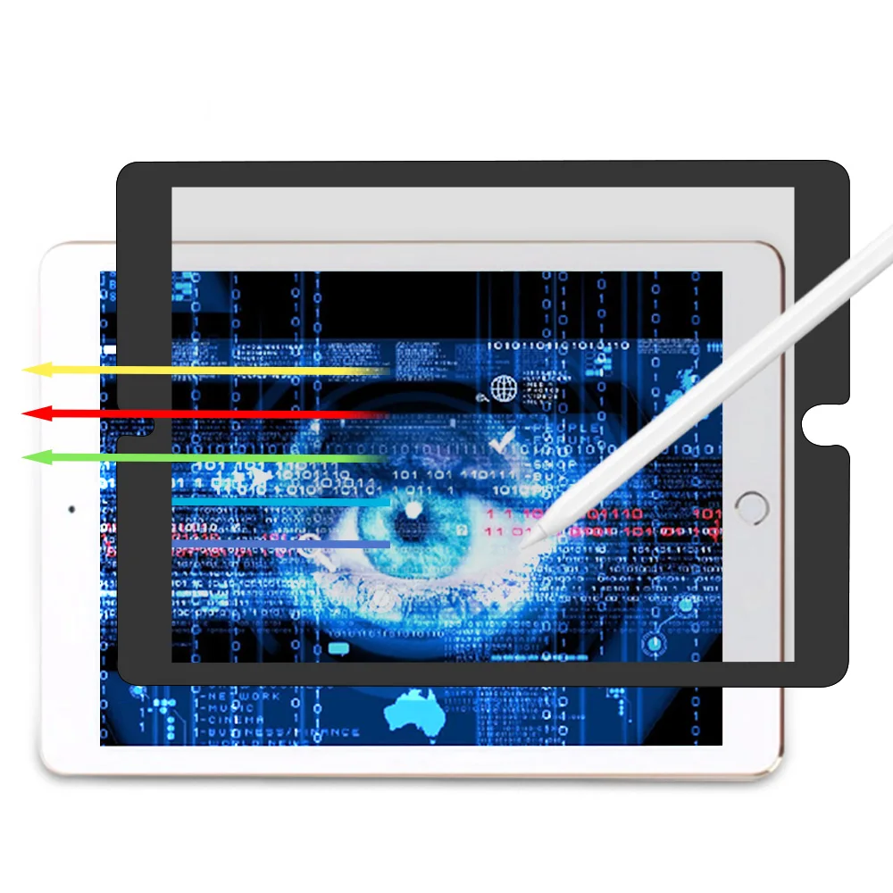 Removable paper feel like Eye protection Tablet Screen Guard Protector For iPad 10.5
Removable paper feel like Eye protection Tablet Screen Guard Protector For iPad 10.5