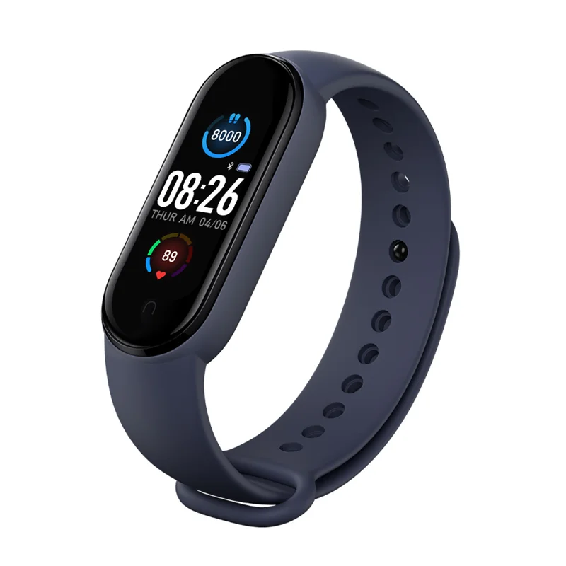 

2021 Hot selling smart bands bracelet funda waterproof Sport Pedometer fitness reloj inteligente smart watch M6 smartwatch, Black,red,blue,pink
