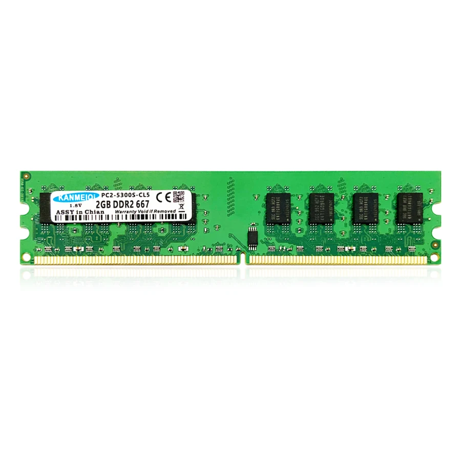 

Good Quality RAM Outer Packing Customization 2 Gb Ram Desktop DDR2 for Work