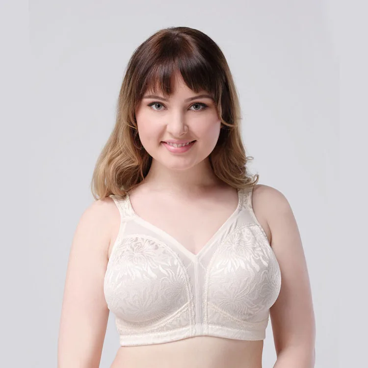 

ultra-thin full cup yellow color comfortable big size bra lingerie with high quality, Standard color, please contact customer service