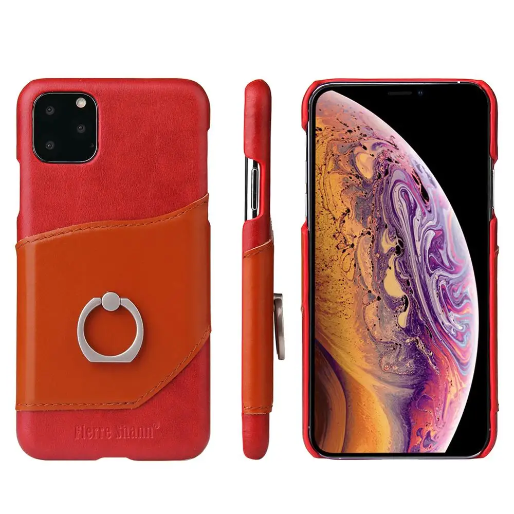 

Leather Mobile Phone Case  Case, Brown, red, green