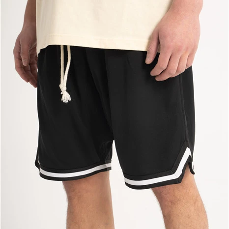 

Quick dry mesh breathable mens gym shorts relaxed trendy brand basketball shorts
