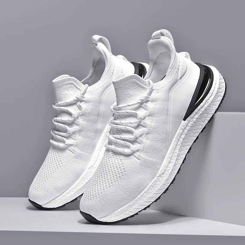 

Sport Shoes 2021 Running Shoes Men White Women Fashion Sneakers Light Weight Tennis Shoe Men Soft Casual Fitness Footwear Man
