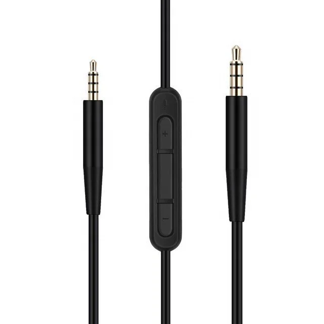 

Fast Delivery and High Quality Replacement Cable For QC35 Soundtrue SoundLink OE2 QC25 Headphone, Black