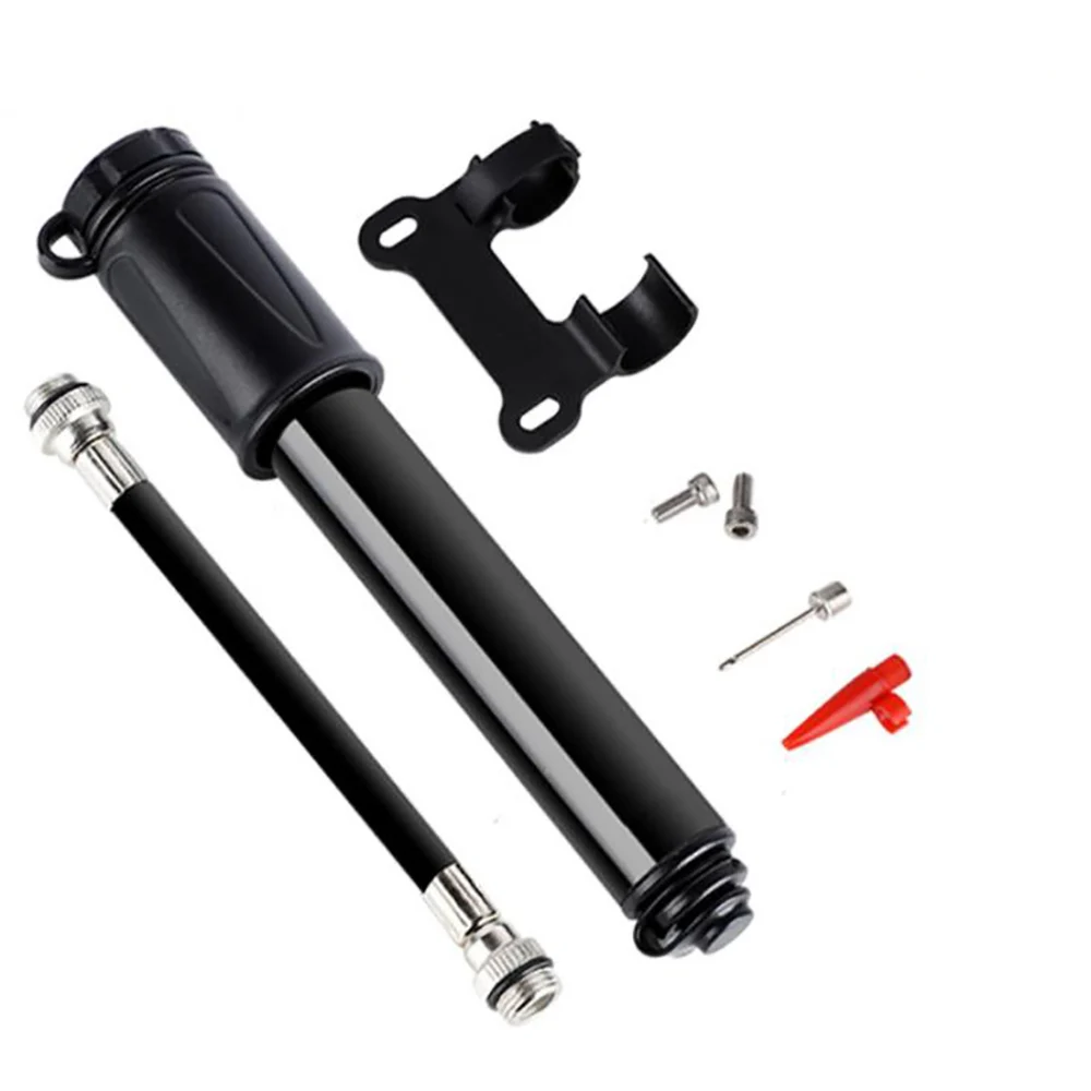 

UPANBIKE bike pump ball bicycle e-bike mini portable pump with hose, Black