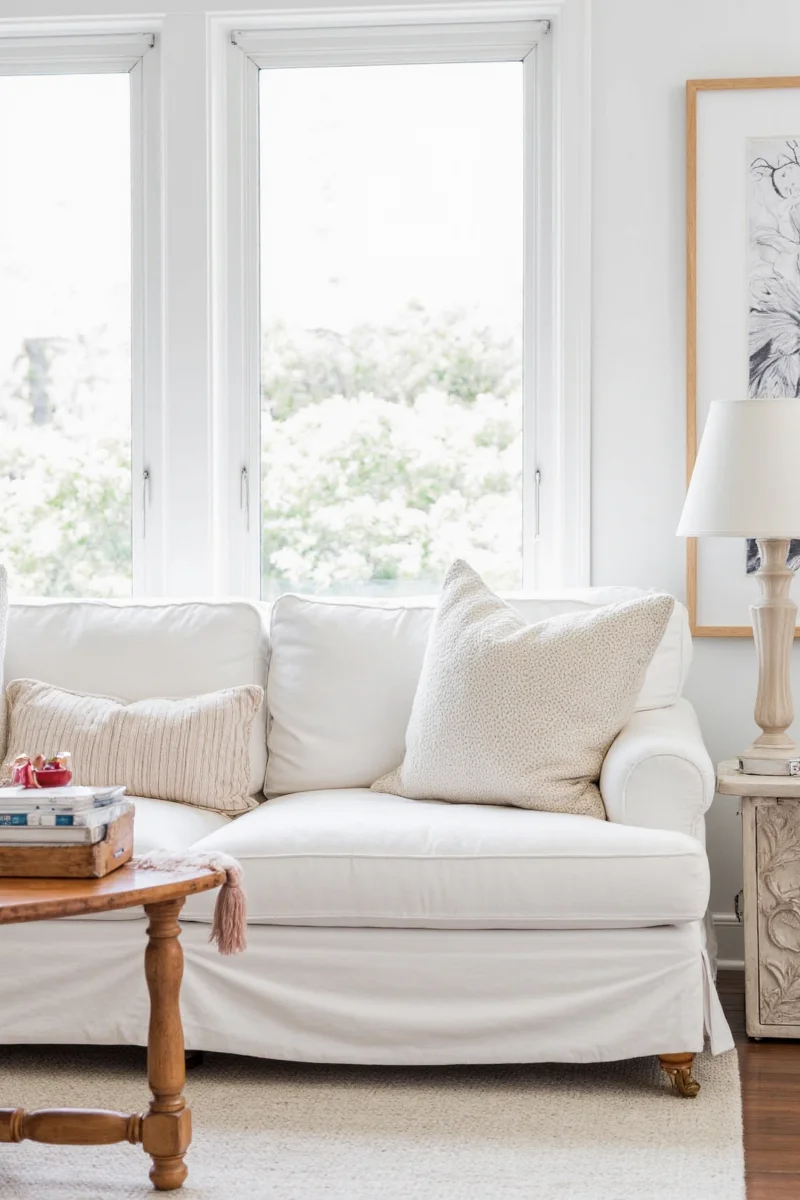 the ultimate guide to white sofas loveseats family friendly living room goals