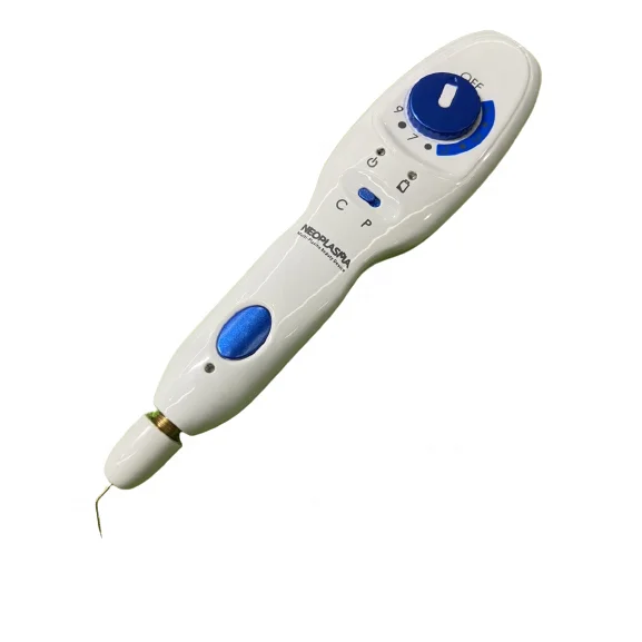 

Plasma fibroblst plasma pen blue light for acne scars before and after therapy, White+blue