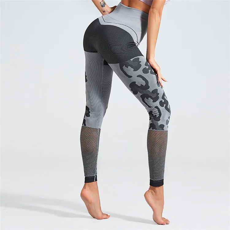 

women Camouflage printing Tights high waist leggings Butt Lift yoga pants sports wear, 5 colors