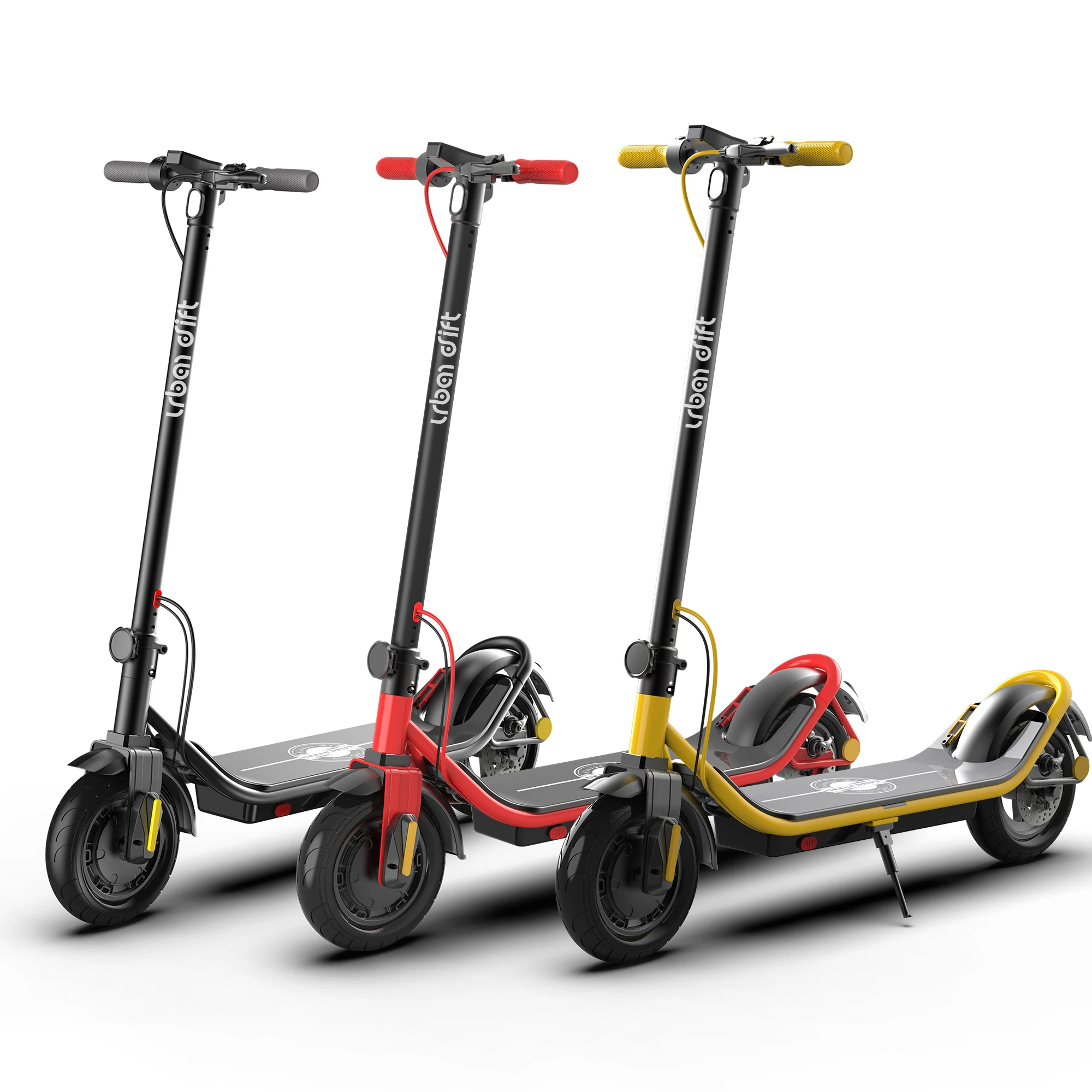 

hot US Stock free shipping Original private model urban drift S006 10inch 350W 10.4ah big tires professional service scooters