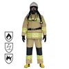 Extreme Protect EN 469 Khaki Dupont Nomex Rip Stop 4 Layers Fire Fighter Fireman Fire Fighting Firefighter Suits Clothes