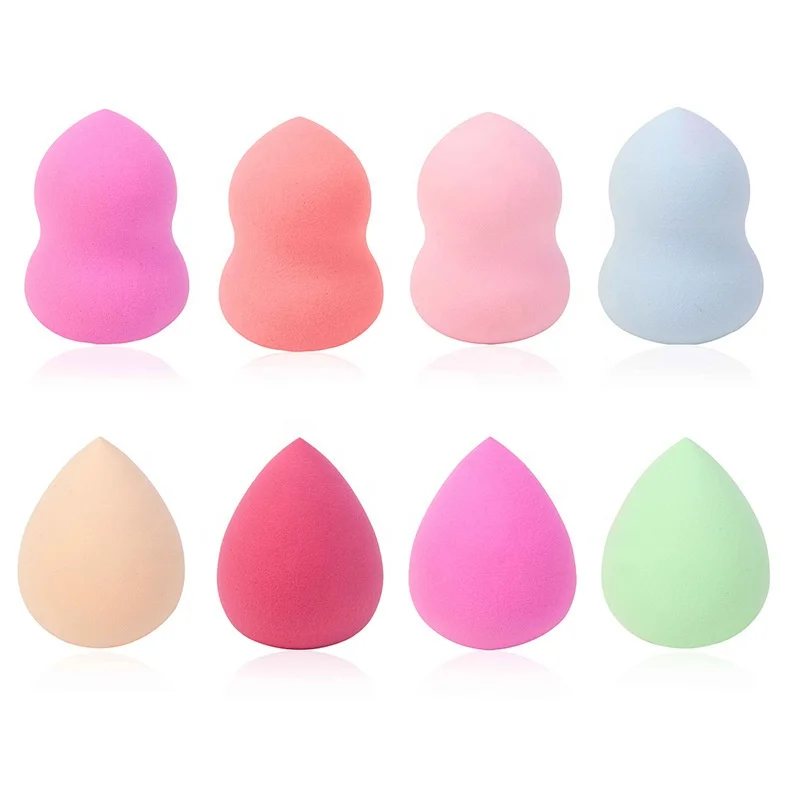 

Fashion Gourd Shape Beauty Egg Wet Dry Sponge Puff, Picture