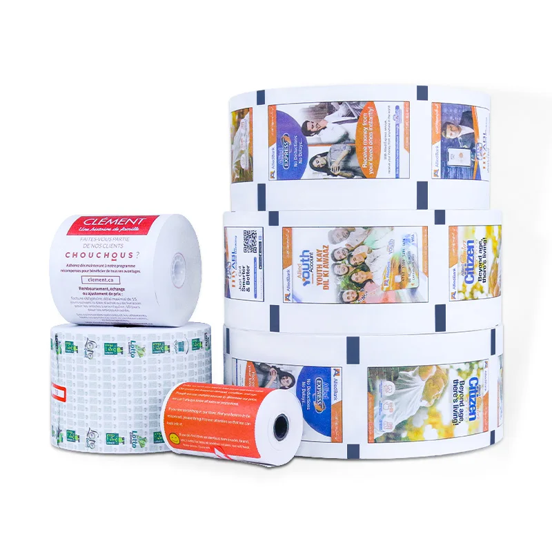 80x80mm Customized Printing Thermal Cash Paper for POS SYSTEM