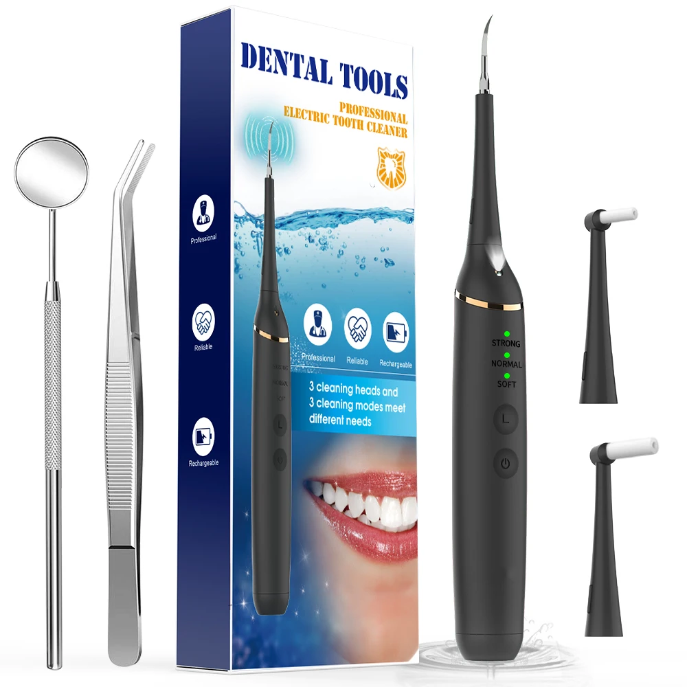 

Tooth Stains Tartar Tool Whiten Teeth Health Hygiene Usb Charging Ultrasonic Sonic Dental Scaler Electric Tooth Cleaner