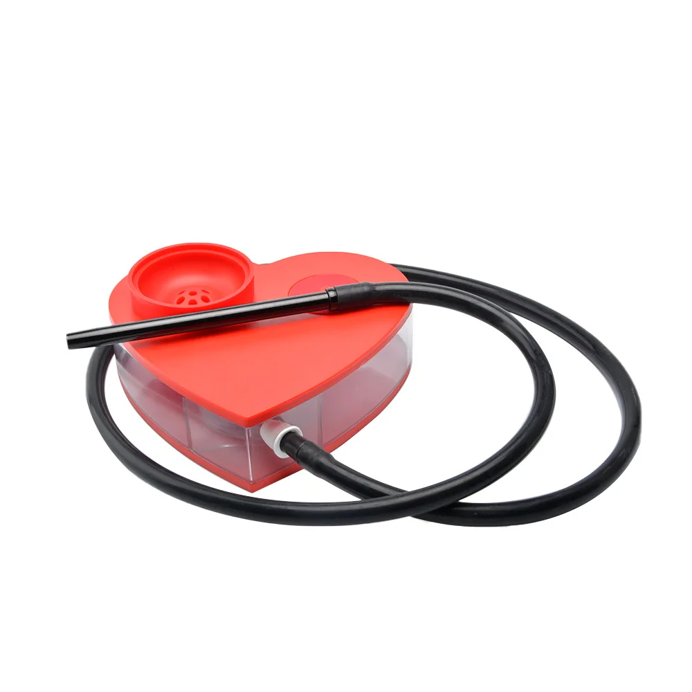 

Heart shaped hookah acrylic shisha New bar shisha accessories hookah shisha Leds hookah