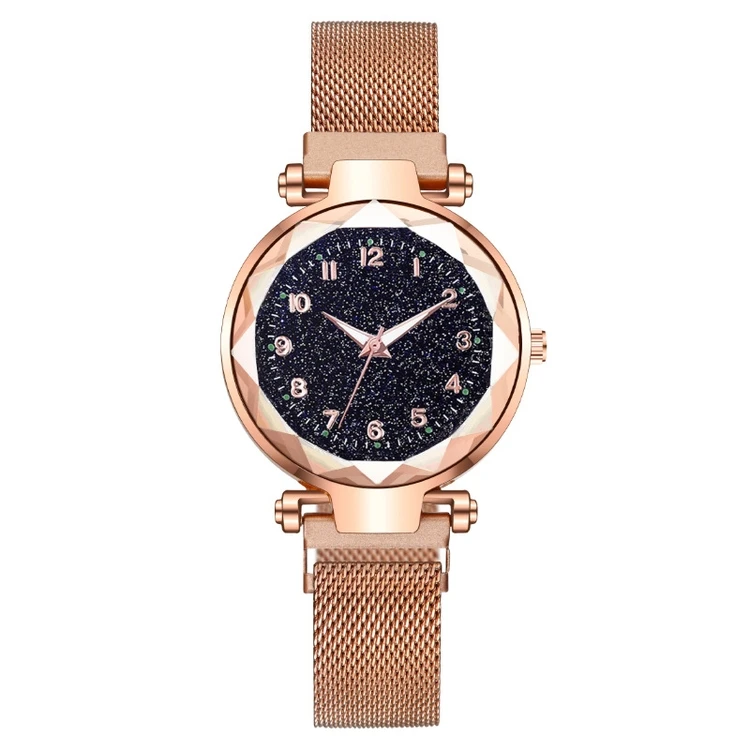 

2021 New Design Hasp Absorption Quartz Magnet Fashion Quartz Watch for Women