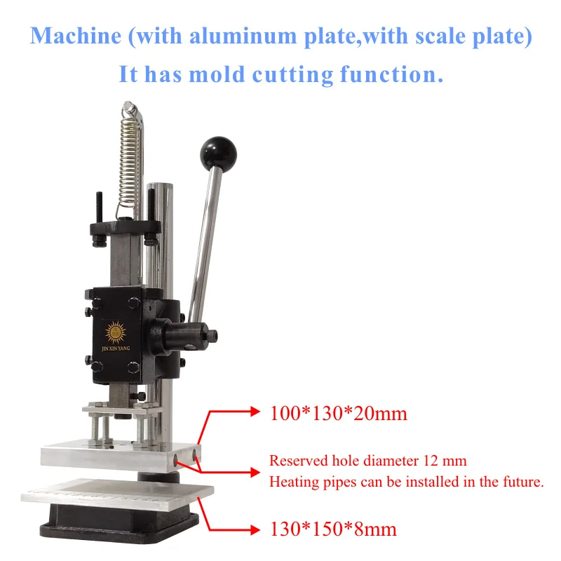
JINXINYANG minitype Leather Manual Punching machine 