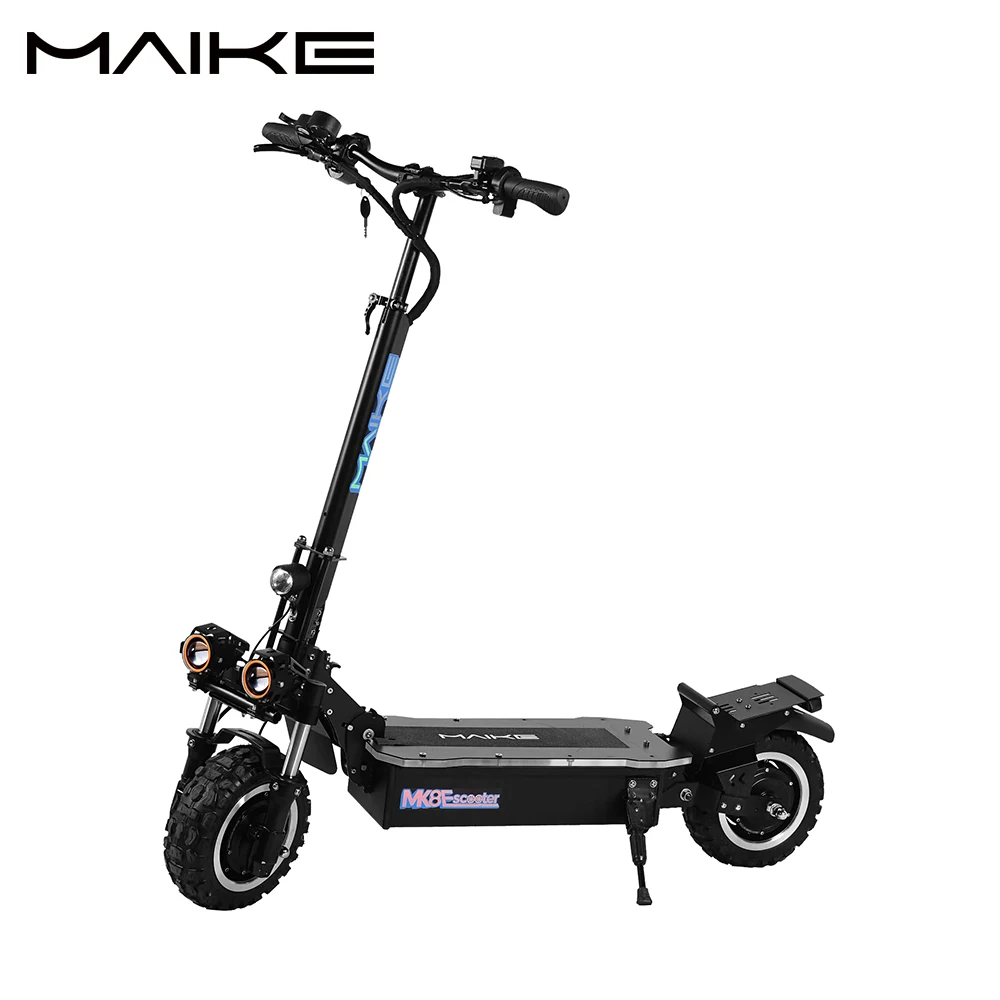 

Maike MK8 electric motorcycle scooter popular e scooter for adult 60V 26AH, Black