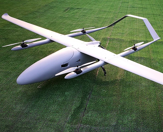 

hydrogen liquid long range drone fixed wing uav for delivery