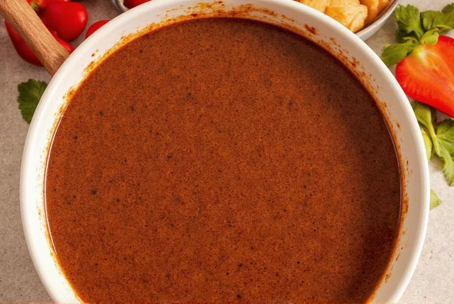 Shelves stocked with various mole sauce products