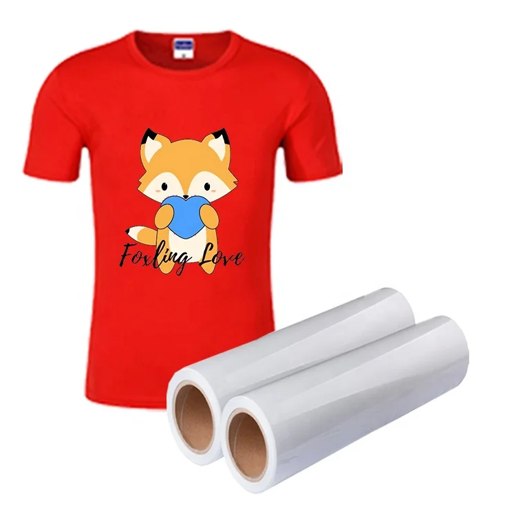 

Manufacturer Custom 30cm Width PET Printable Heat Transfer Film for t-shirt