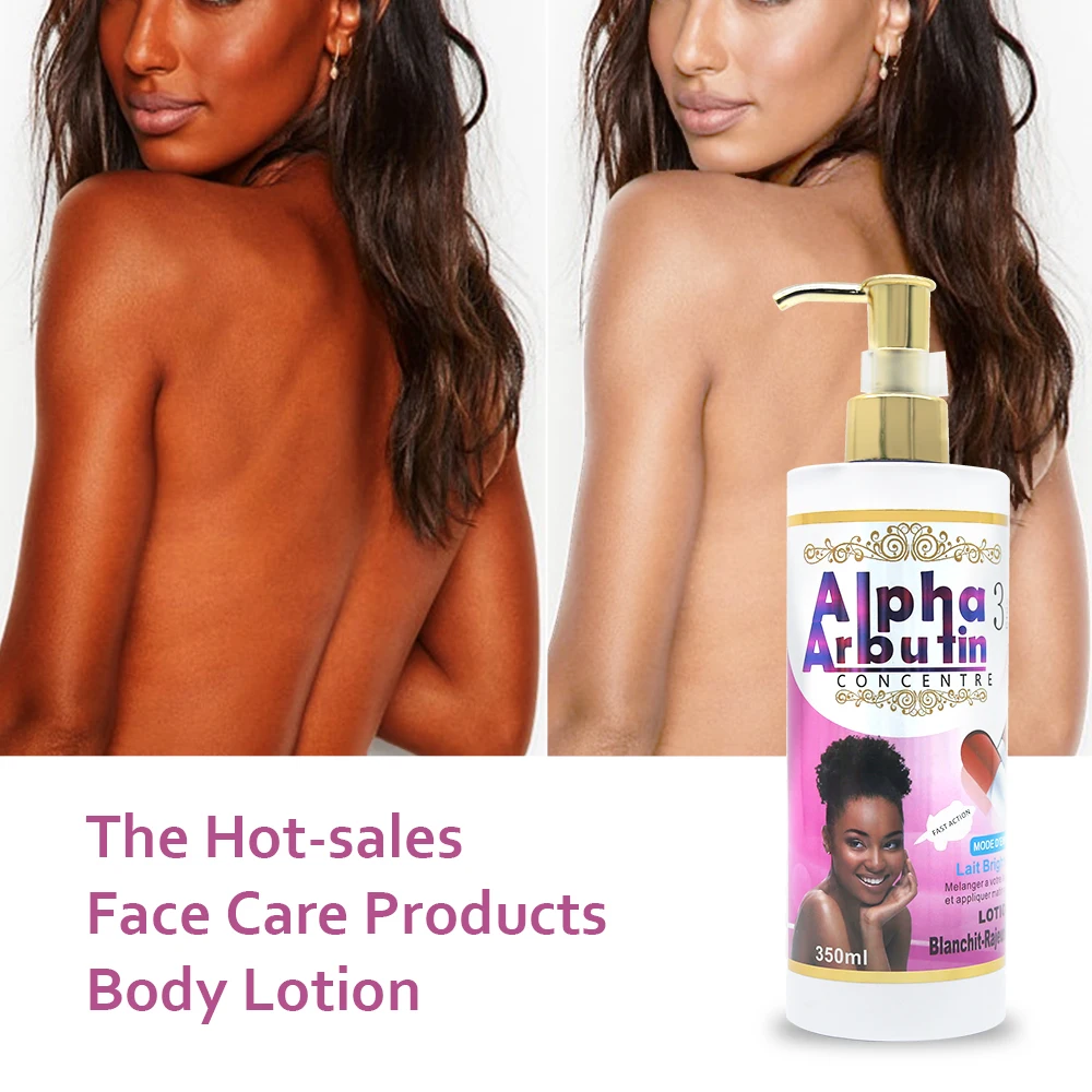 

Alpha Arbutin 3+ Lightening Moisturizing Skin Whitening Body Lotion Cream For Black Skin Brightening Bleaching Private Label