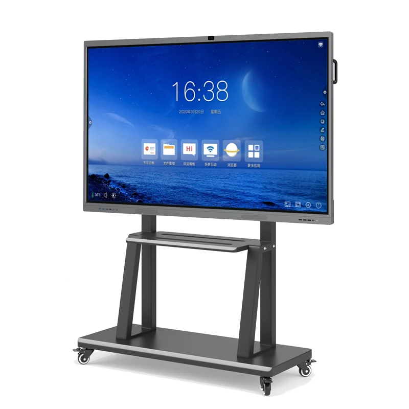 

KINGONE 55 65 75 86 Inch All In One Touch Screen Flat Panel Smart Interactive Education Boards For School Teaching