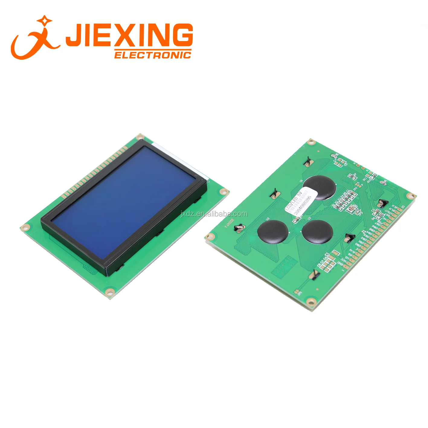 Lcd12864 Lcd Screen Display Module With Blue Backlight 5v 12864b White ...