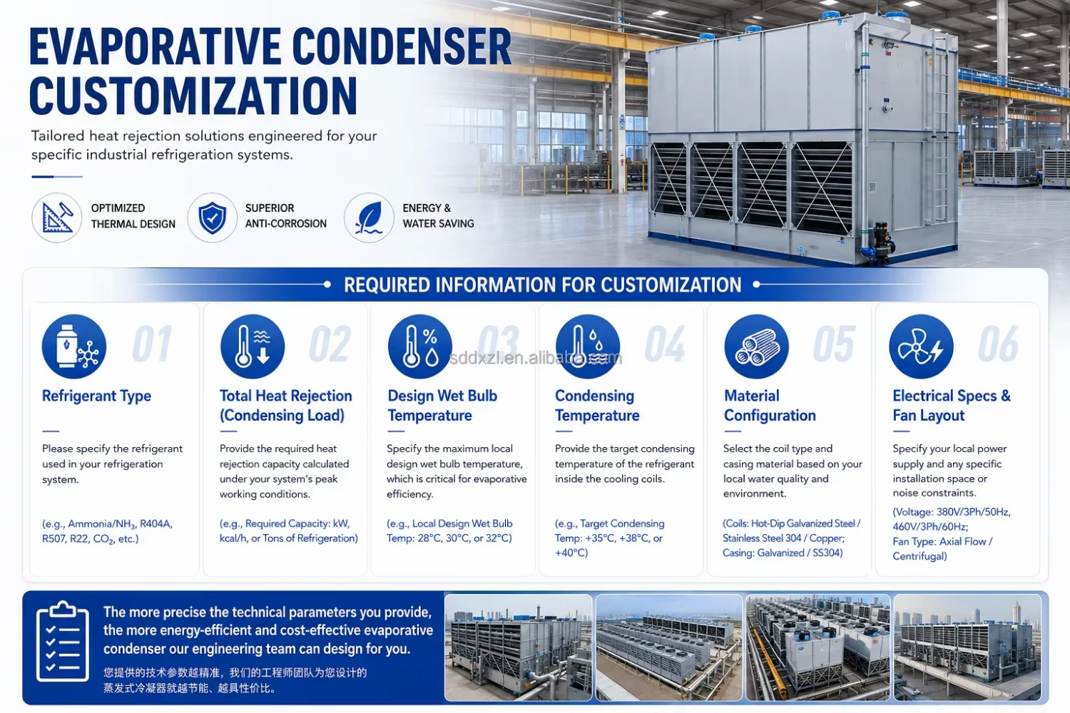 Evaporative Condenser, 380 V - detail 8