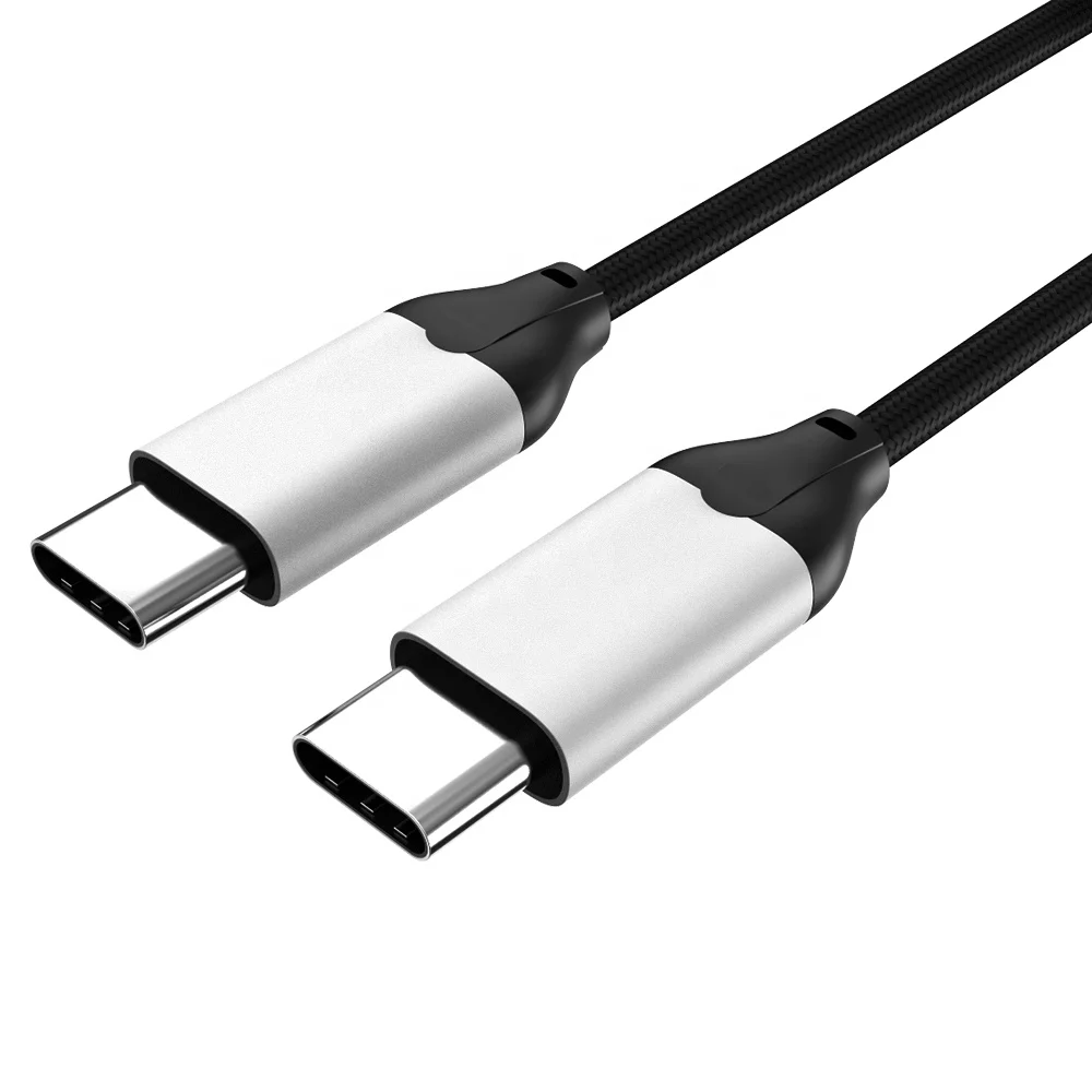 

Wholesale Computer Cables USB Type C 3.1 PD Charge 20V 5A USB-IF Factory Sync Audio Video USB 3.1 Gen 2 Cable USBC, Black