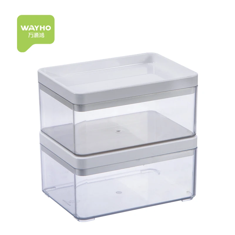 

China factory direct sales wholesale plastic stackable work home packing storage box transparent products