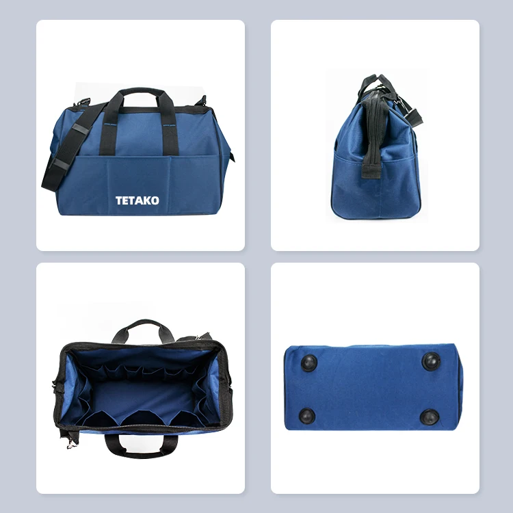 
Heavy Duty Durable tote Polyester Electrician work tools kit Shoulder electrical tool bag 