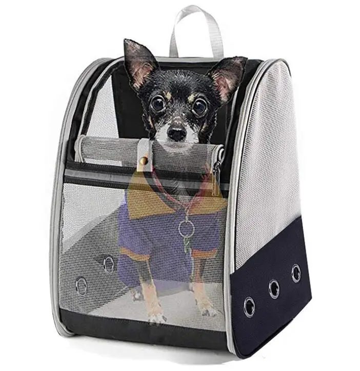 

New Car Pet Carry Bag Going Out Portable Dog Bag Porous Breathable Shoulder Foldable Pet Sling Travel Bag
