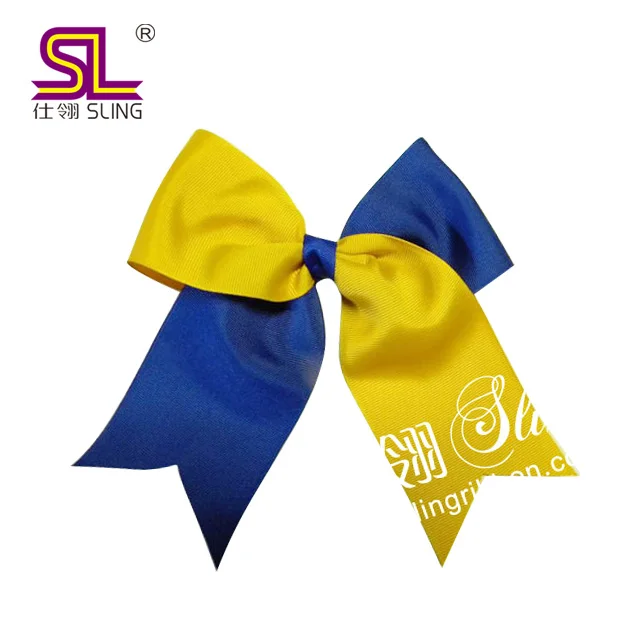 

hot selling wholesale colorful ribbon double color hair bow JOJO bows