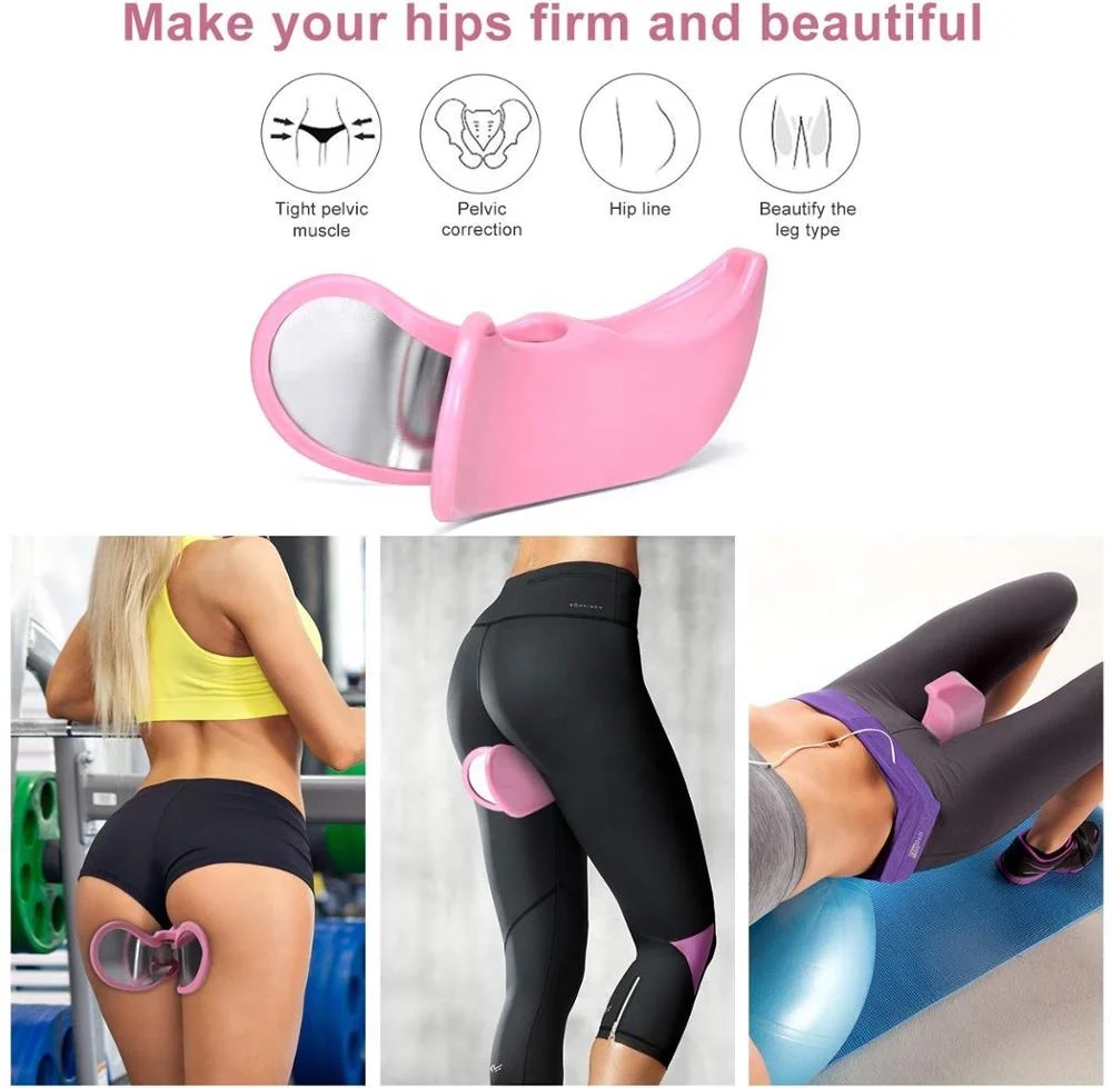 
Pelvic Floor Muscle Inner Thigh Exerciser Strengthens Thighs Buttocks Improves Bladder Control Fitness Exercise PVC 