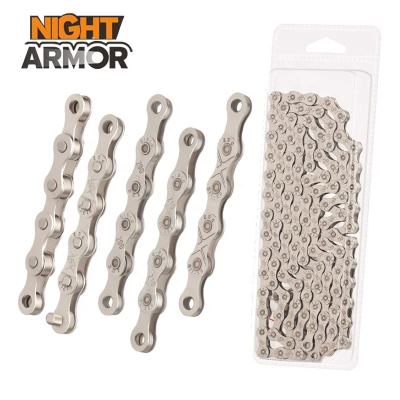 

Silver plating Mountain road bike 8 speed 9 10 11 12speed 21 24 27 30S variable speed chain