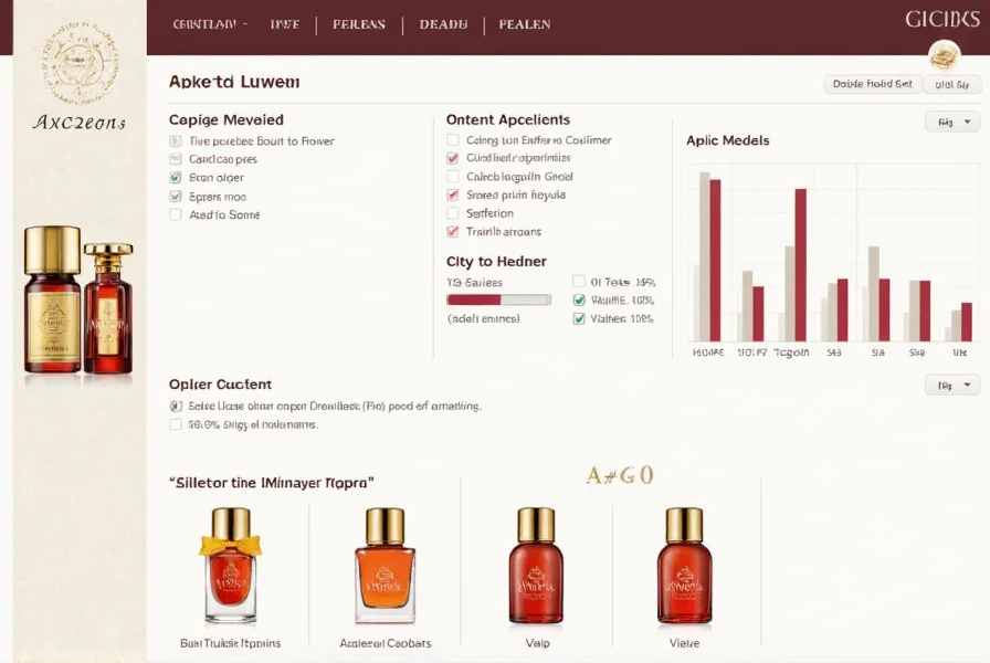 Dossier Ambery Saffron perfume bottle next to coffee cup showing ideal fall fragrance pairing