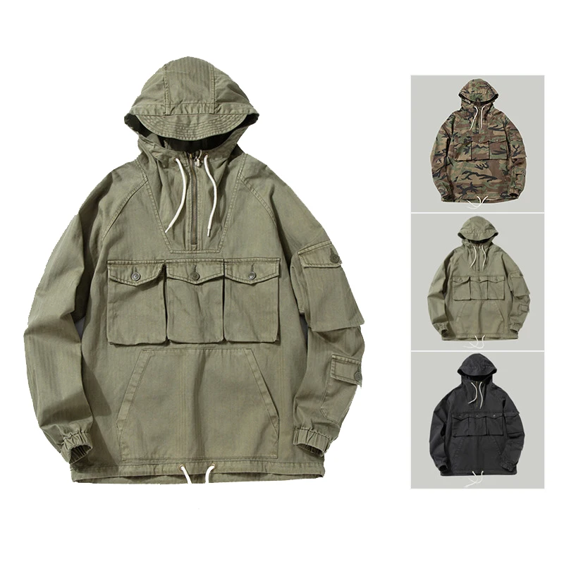 

Fashion Trend Streetwear Crewneck Sweatshirt Custom Print Logo Men Hoodie, Available