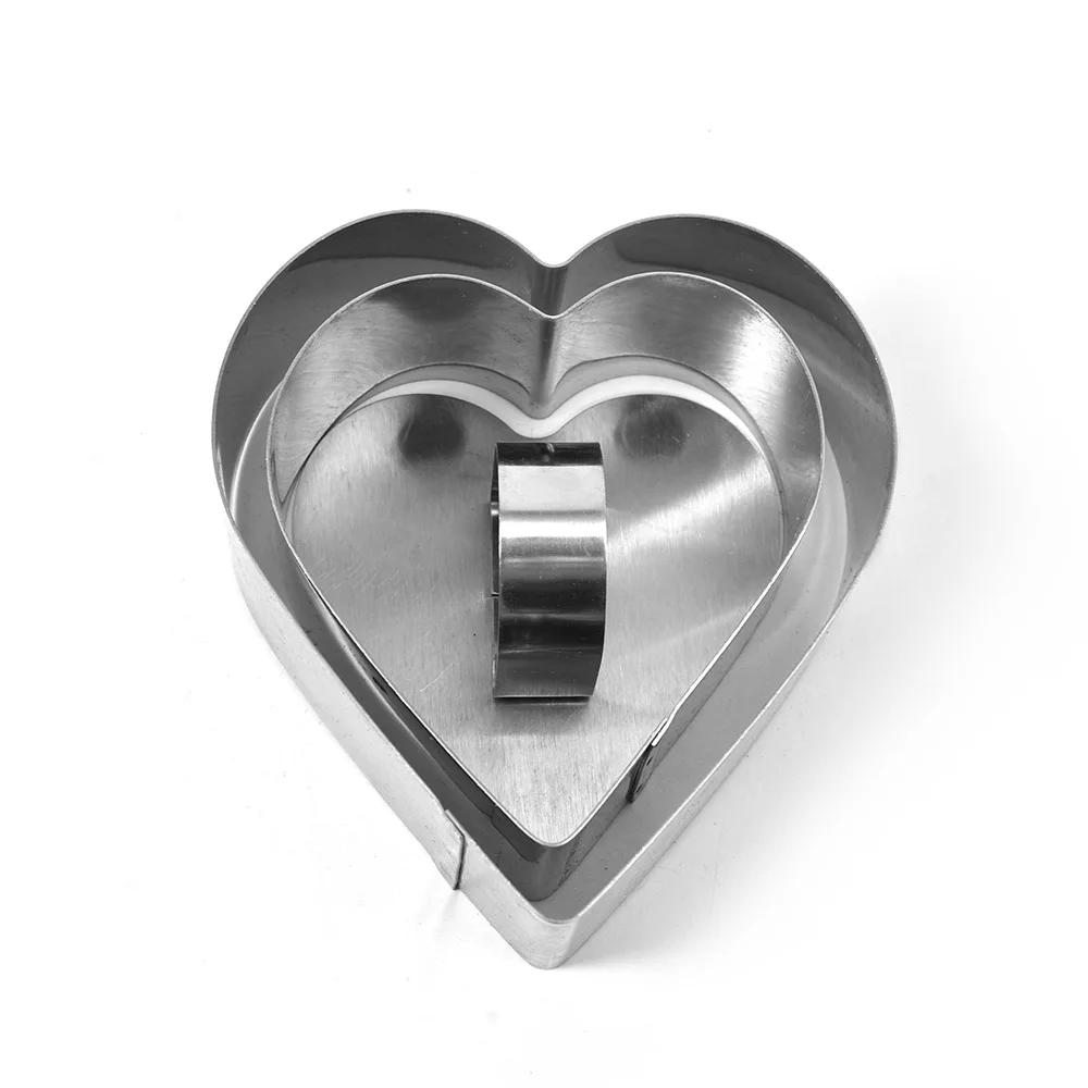 

Factory direct sale 3 inch 4 inch stainless steel small cake mold
