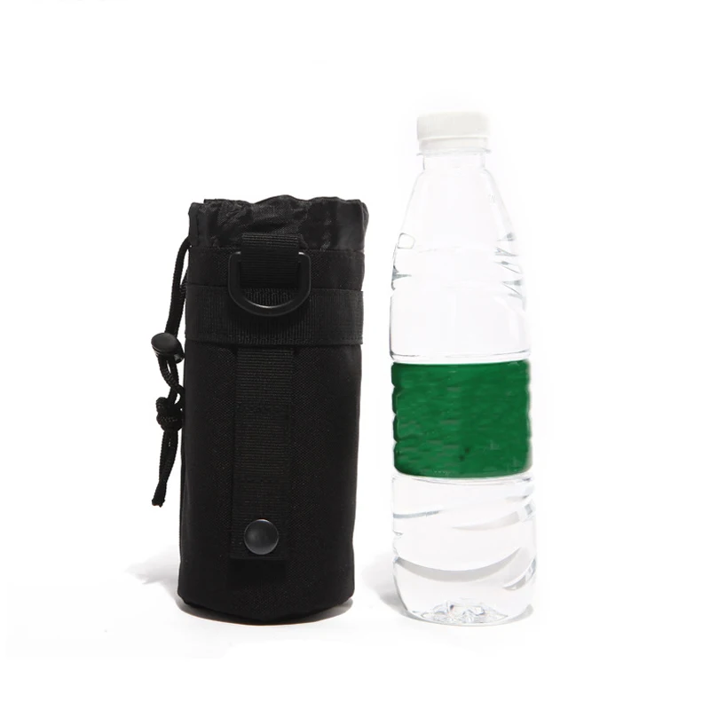 

Tactical Camouflage Water Bottle Cooler Bag Outdoor Sports Water Bottle Bag, Camo