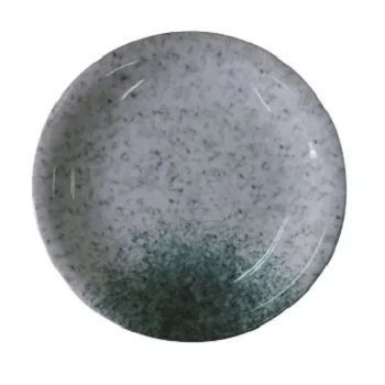 

High Quality round blue and white melamine Dinner Plates for Wedding Party Banquet Events, Multicolor