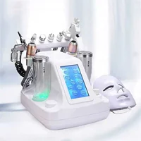 

7 in 1 Vacuum Face therapy Cleaning Ultrasonic Water Oxygen Jet Peel Lifting Facial Machine Skin Care BIO Beauty