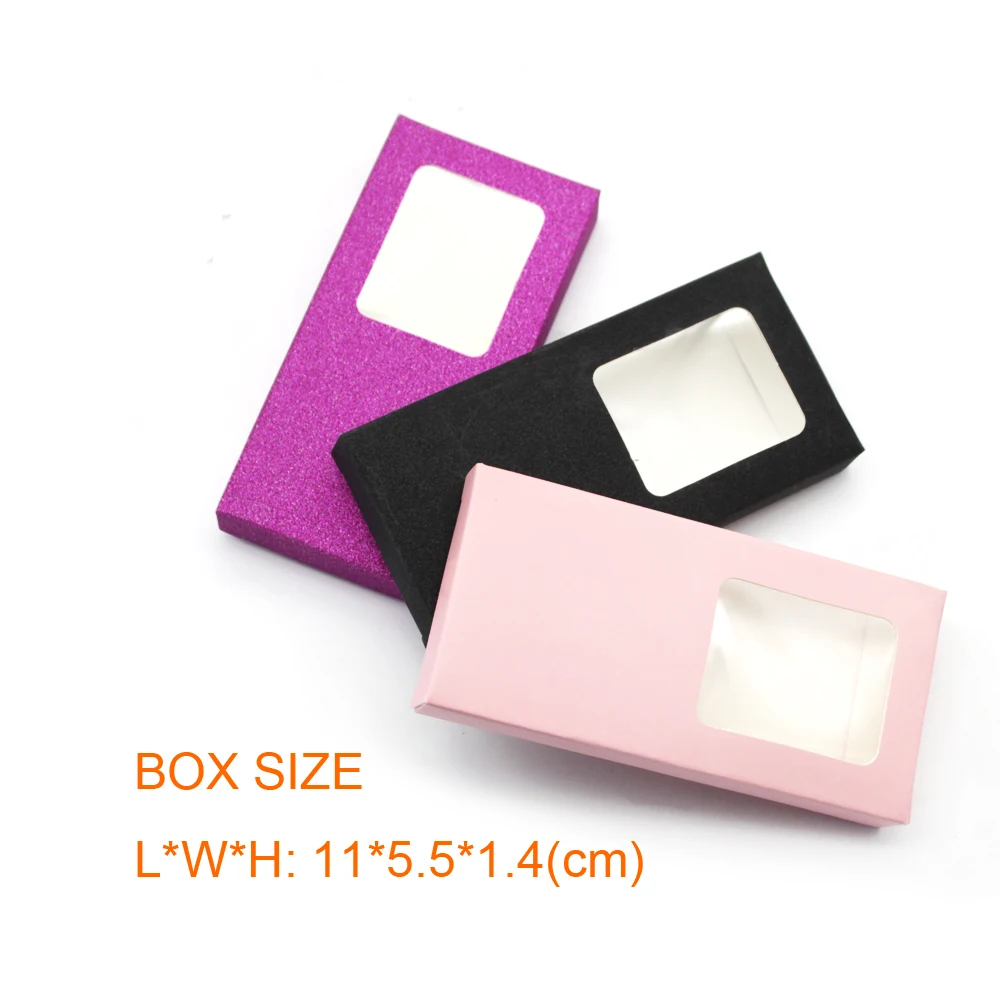 

Wholesale Customized 3d 5d 6d Handmade Mink Eyelashes Lashport Packaging Box with Private Label, Custom color