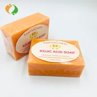 

Private Logo Available Handmade Skin Lightening and Beauty Kojic Acid Papaya Face Soap 150g/pc