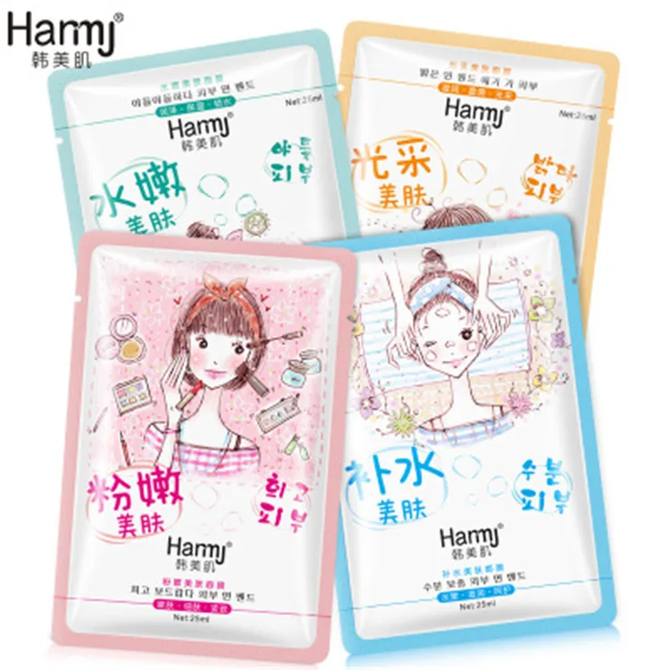 

Hanmj Manufacturer Hydrating Mask Rejuvenation Skin Firming Face Mask Sheet Korean Cosmetics