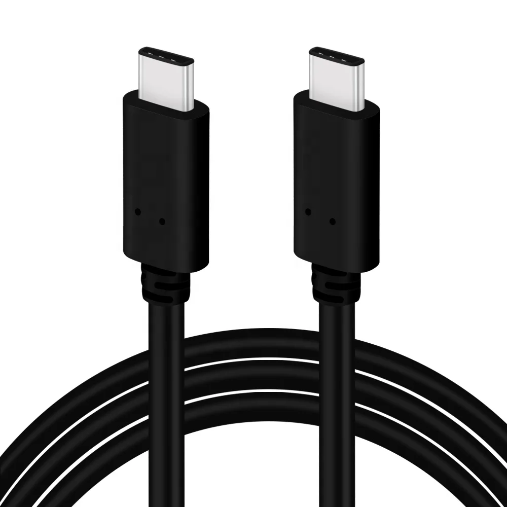 

20v 5a Charging Cables Fast Charger Usb Cable Black Type C USB 3.0 Connector Custom Logo 1m 2m Customized Simsukian CN;GUA Braid, White black customized