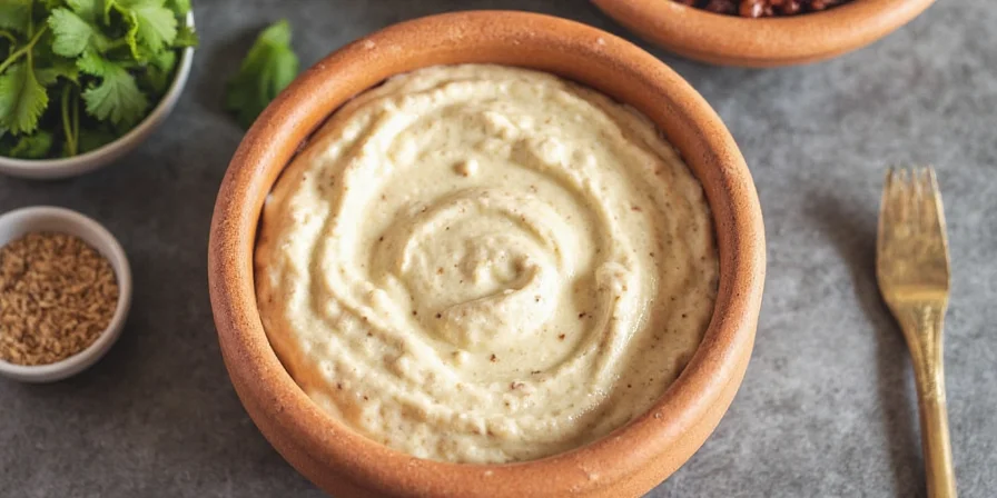Tahini Ingredients: Sesame Seeds, Oil, Lemon Juice