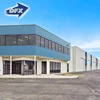 Multifloor Prefab Steel Structure Building Modular Warehouse Offices Combined In Argentina