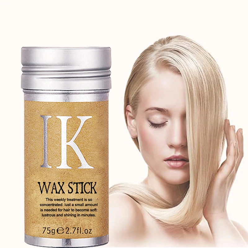 IK Low MOQ Hair Wax Stick Long Lasting Styling Wax Stick Hair Edge Control