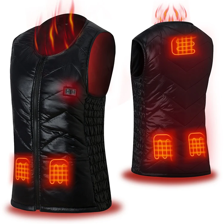 

Low Collar Used Ladies Winter Clothing Women Sports Safety Heated Vest